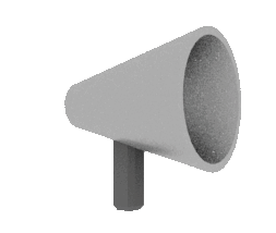 Icon of a megaphone