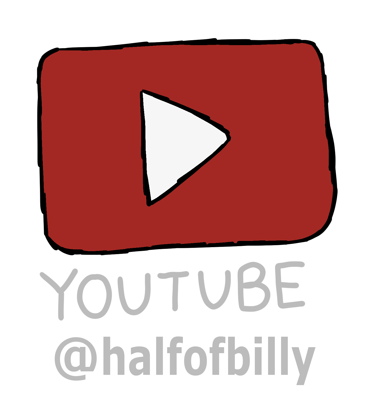 YouTube link: @halfofbilly