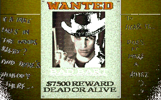 Wanted: Bad Bart