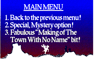 Main Menu Picture