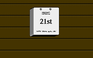 Calendar animation
