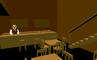 Pan around Saloon