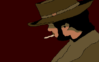 >Man with Cigarette talk to Not-Shane