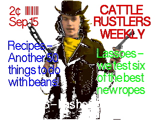 Cattle Rustlers weekly cover